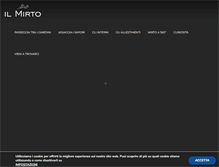 Tablet Screenshot of ilmirtoricevimenti.com